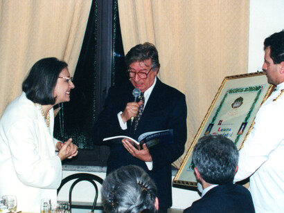 Premio A. Durantini 2000 - Consegna della miniatura