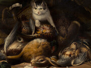 Henriëtte Ronner-Knip, Jachttableau 1850-1900 © Het KattenKabinet