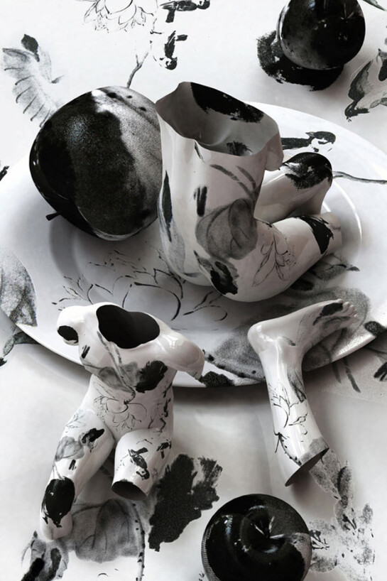 Kim Joon, Fragile-Adam & Eve (detail), 2010, digital, print, 82.7 x 47 inches  