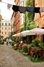 Viertel Trastevere in Rom