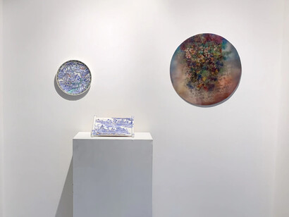 Various artists, Wander from home, exhibition view. Courtesy of Contemporary by Angela Li