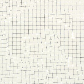 Toba Khedoori, Untitled (grid), 2015 (detail)., Oil on linen, 37 × 37 in. Los Angeles County Museum of Art, purchased with funds provided by the Lenore S. and Bernard A. Greenberg Fund, M.2016.15, © Toba Khedoori, photo © Fredrik Nilsen, courtesy Regen Projects, Los Angeles and David Zwirner, New York/London