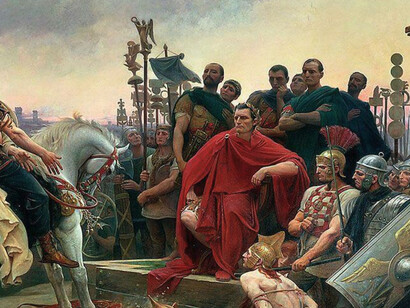 Farsalia, la perdición de Pompeo. César cruza el Rubicón con muy pocos hombres 