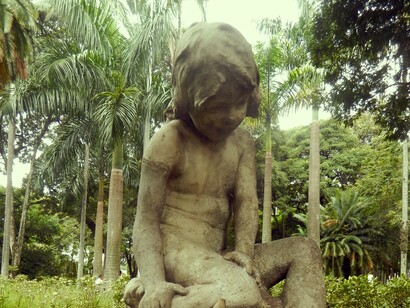 «Cidade que fala»: O menino e o peixe, Parque da Luz