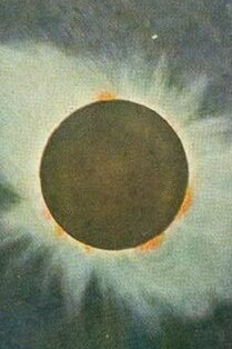 "Eclipse total de Sol", Howard Russell Butler, 1918