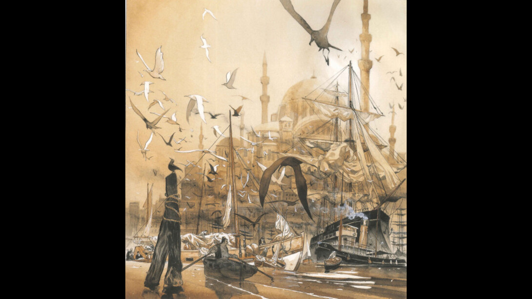 Emmanuel Lepage. Courtesy of Comics Art Museum