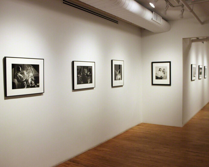 Herman Leonard, Exhibition view. Courtesy of Robert Mann Gallery