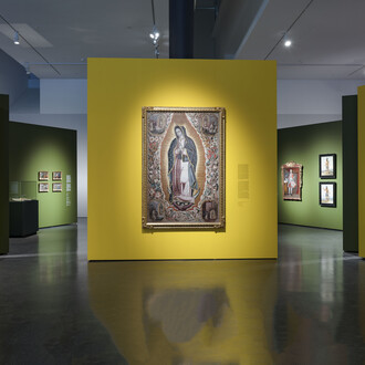 Various artists, History and mystery: Latin American art and Europe, exhibition view. Courtesy of Kumu Art Museum
