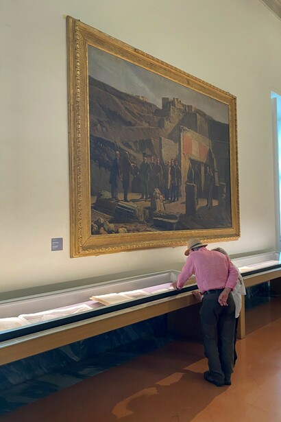 Documentare gli Scavi: Pompei nelle imprese editoriali del Regno 1740–1850, vista della mostra. Per gentile concessione del Museo Archeologico Nazionale di Napoli