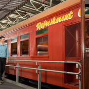 Platform 9, exhibition view. Courtesy of Queensland Museum