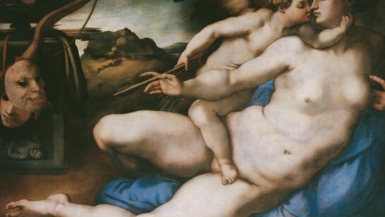 Jacopo Carrucci, known as Pontormo (1494-1557), After a cartoon by Michelangelo Buonarroti (1475-1564) Venus and Cupid, c. 1533, Oil on panel; 128 x 194 cm, Florence, Galleria dell’Accademia, inv. 1890 no. 1570