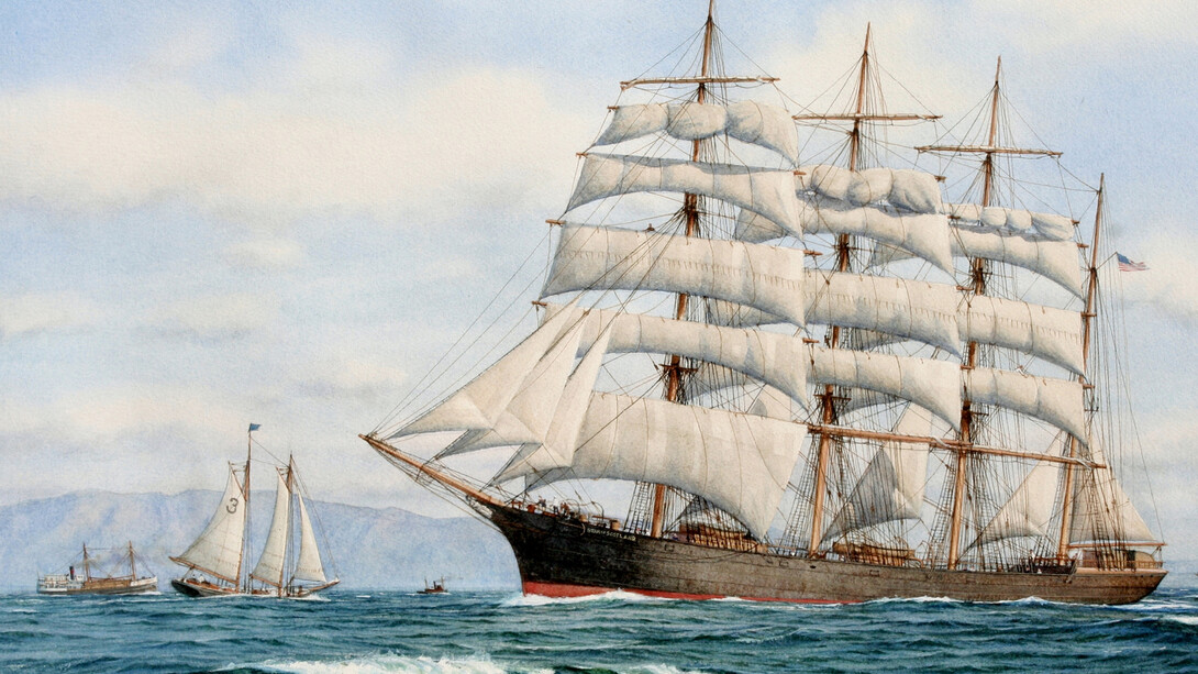 Mark Myers, The Star of Scotland Making Sail