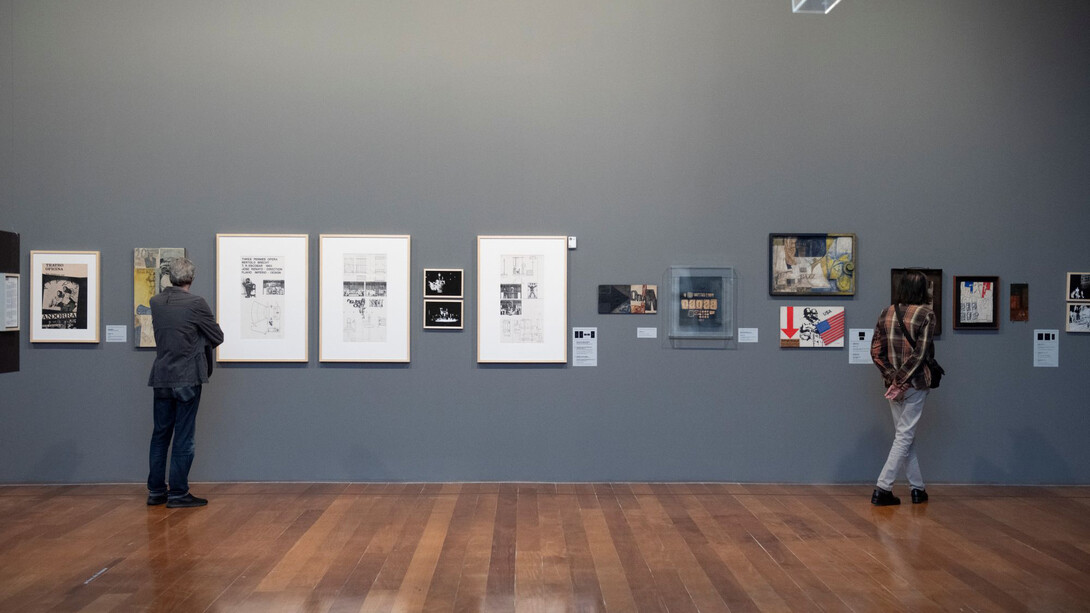 Flávio Império : vous avez la volonté et elle est gratuite, vue de l’exposition. Avec l’aimable autorisation de la Pinacoteca