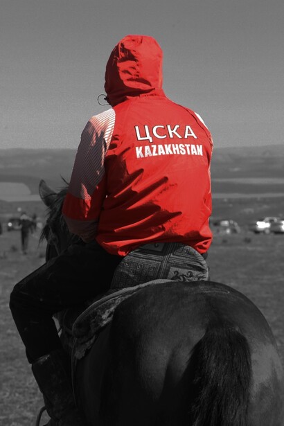 A steppe wolf, 105x70 in 