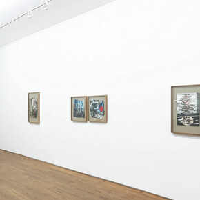 Zlatan Vehabović', The school of raging thought, exhibition view. Courtesy of Marc Straus. Photo by Martina Scala