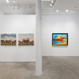 Various artists, Unstable conditions. Group exhibition, exhibition view. Courtesy of Harper’s Chelsea 534