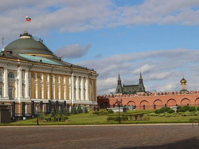 Kremlin Senate, constructed from 1776 to 1787, Moscow Kremlin, Moscow, Russia