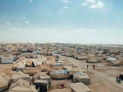 Refugee camp