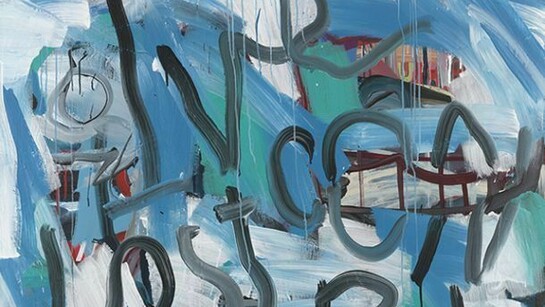 Edy Ferguson, Control (Ian Curtis), 2008, Peinture acrylique sur toile, 120 x 140 cm, Courtesy galerie Cortex Athletico, Bordeaux-Paris