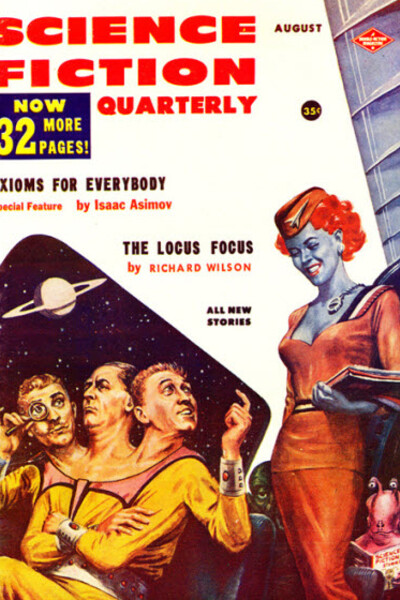 Cover of Science Fiction Quarterly, August 1957