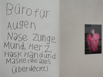 Office for eyes, nose, tongue, mouth, heart, hand and mask. Courtesy of Kolumba 