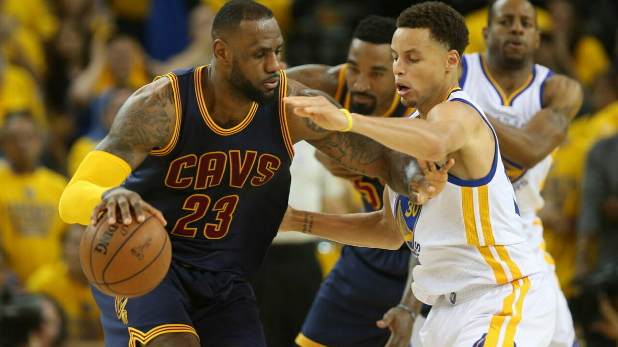 Stephen Curry y Lebron James, las dos estrellas planetarias del momento en términos baloncestísticos