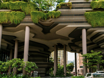 The vibrant greenery of PARKROYAL COLLECTION Pickering, Singapore, Singapore