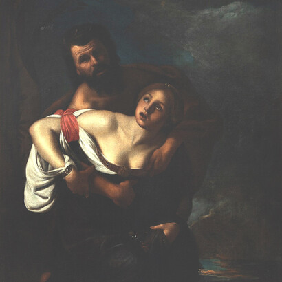 Orazio Riminaldi, Ratto di Proserpina, (1615), Brescia, collezione privata © Opera della Primaziale Pisana