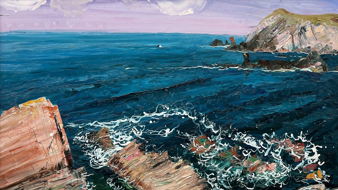 Neal Greig, Summer swell (detail). Courtesy of Gormleys Fine Art