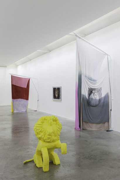 Installation view of Isabel Nolan, Bent Knees are a Give, 1st April - 16th May 2015, Courtesy of the artist and Kerlin Gallery, Dublin
