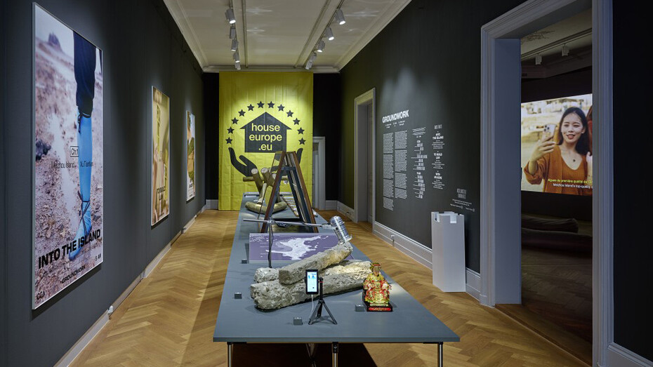 Groundwork, ausstellungsansicht. Mit freundlicher genehmigung des S AM Swiss Architecture Museum