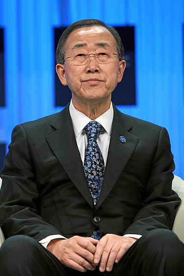 Ban Ki-moon is a South Korean diplomat and politician who served as the eighth Secretary-General of the United Nations from 2007 to 2016, significantly impacting global governance and international relations