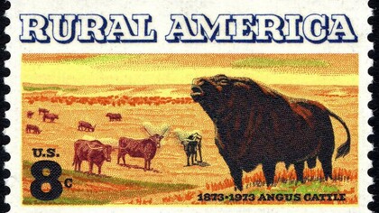 Francobollo statunitense, emissione 1973 