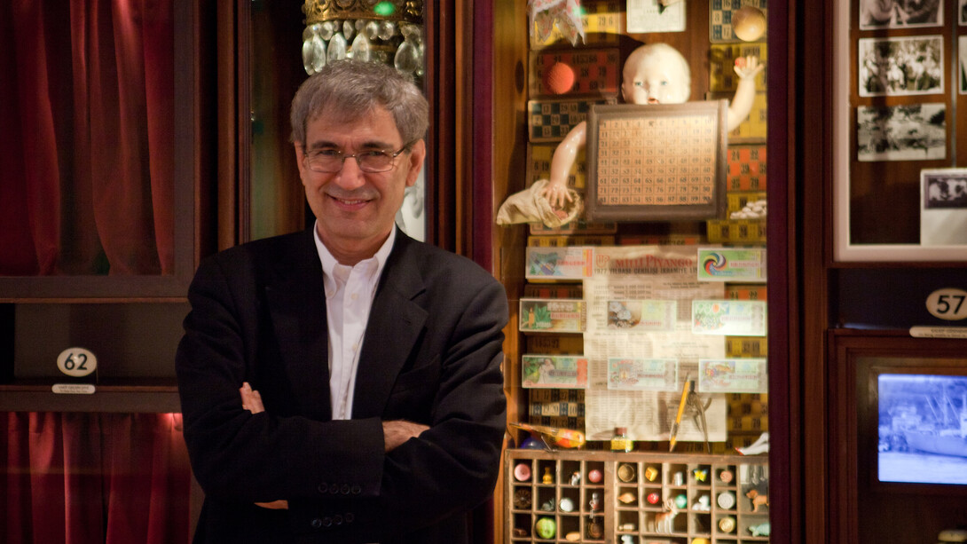 Orhan Pamuk at The Museum of Innocence. All rights belong to The Museum Of Innocence