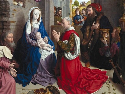 «La Adoración de los Reyes Magos», Hugo van der Goes (1440-1482)