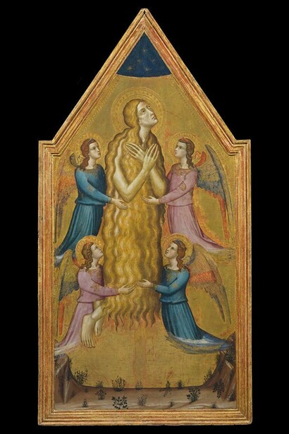 Silvestro dei Gherarducci (1339-1399), The Assumption of the Magdalen, 1380s, Photo © National Gallery of Ireland