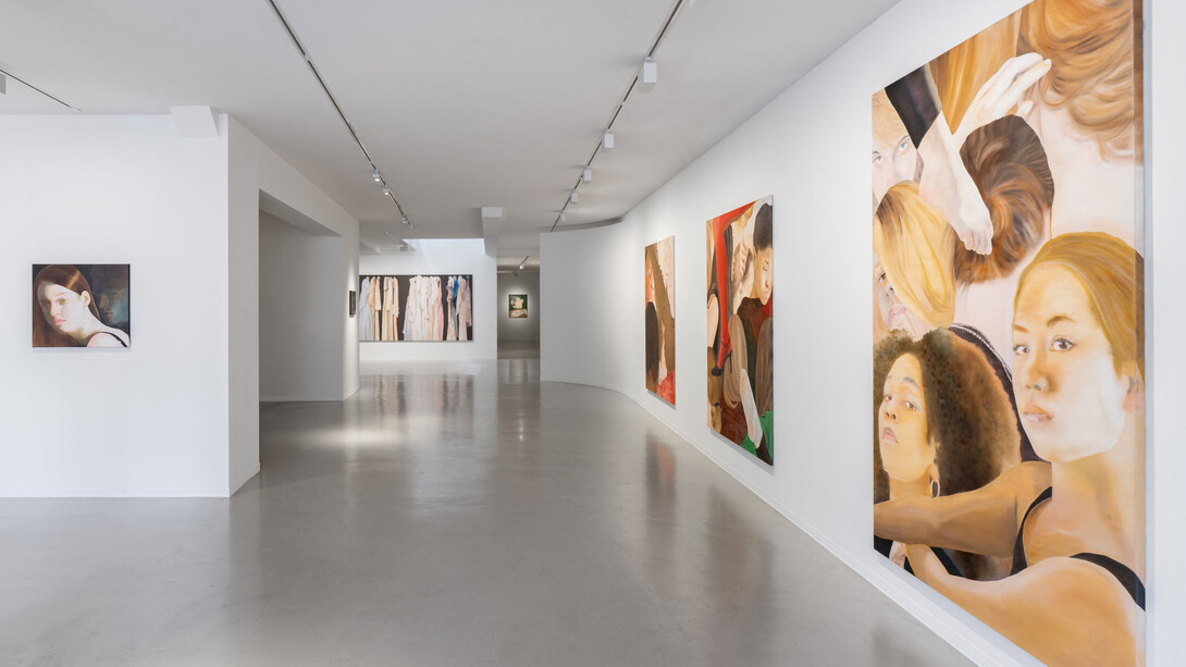 Katinka Lampe, Zacht, exhibition view. Courtesy of Galerie Ron Mandos