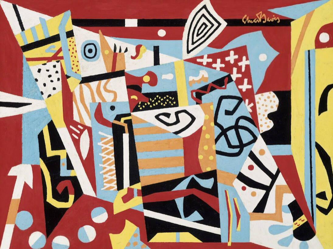 Stuart Davis, Hot Still-Scape for Six Colors — 7th Avenue Style, 1940. Courtesy of Museum of Fine Arts, Boston