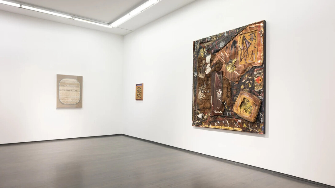 Various artists, Matter of fact, material as a political act, exhibition view. Courtesy of Kavi Gupta Gallery