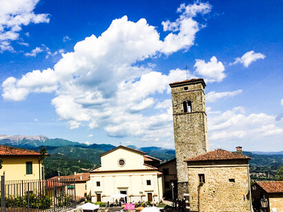 Village of Cascio in the Garfagnana region