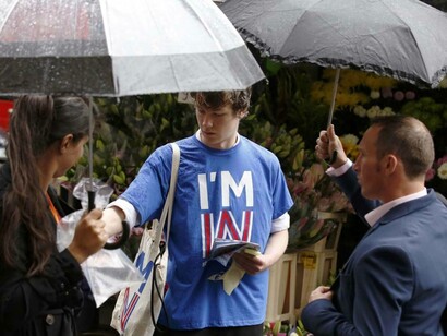 Partidarios de la permanencia de Reino Unido en la Unión Europea