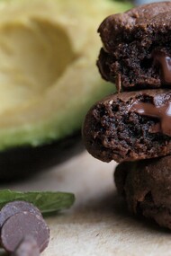 Chocolate Avocado Cookies 