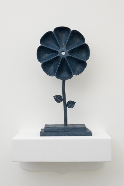 Thomas Campbell, Flower, 2014, Bronze, 19.5 x 9 x 5.5 inches, Edition 1/7