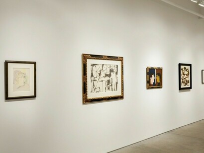 Artists of the New York School, Exhibition view. Courtesy of Allan Stone Projects