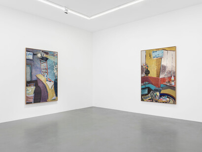Nick Goss, Isle of Thanet, exhibition view. Courtesy of Perrotin Gallery