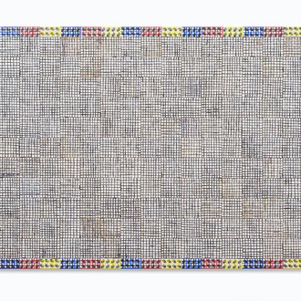 McArthur Binion. Courtesy of Lehmann Maupin