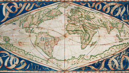 Jean Cossin, 'Carte cosmographique ou Universelle, description du monde'