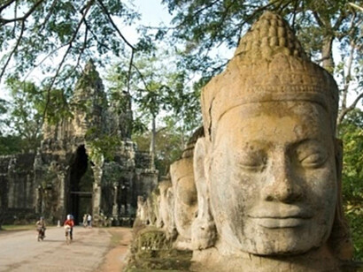  Statue di Buddha ad Angkor Wat