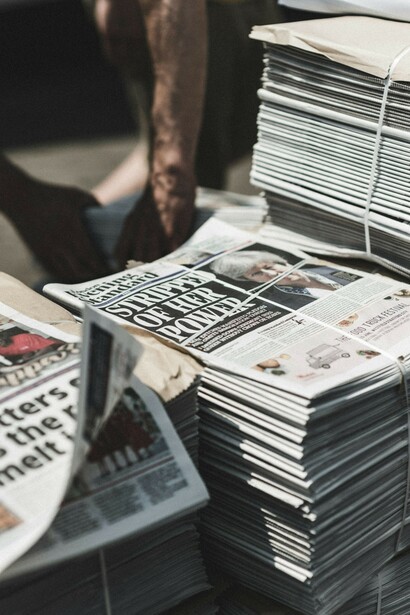 In a low-trust society, the overwhelming piles of newspapers reflect the lack of transparency, eroding democracy and diminishing civic participation