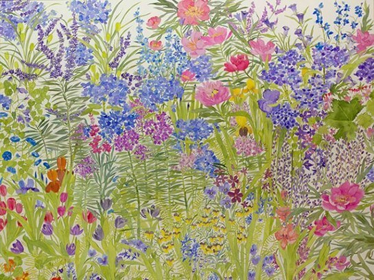 Pamela Sztybel, Garden (48x60), 2014